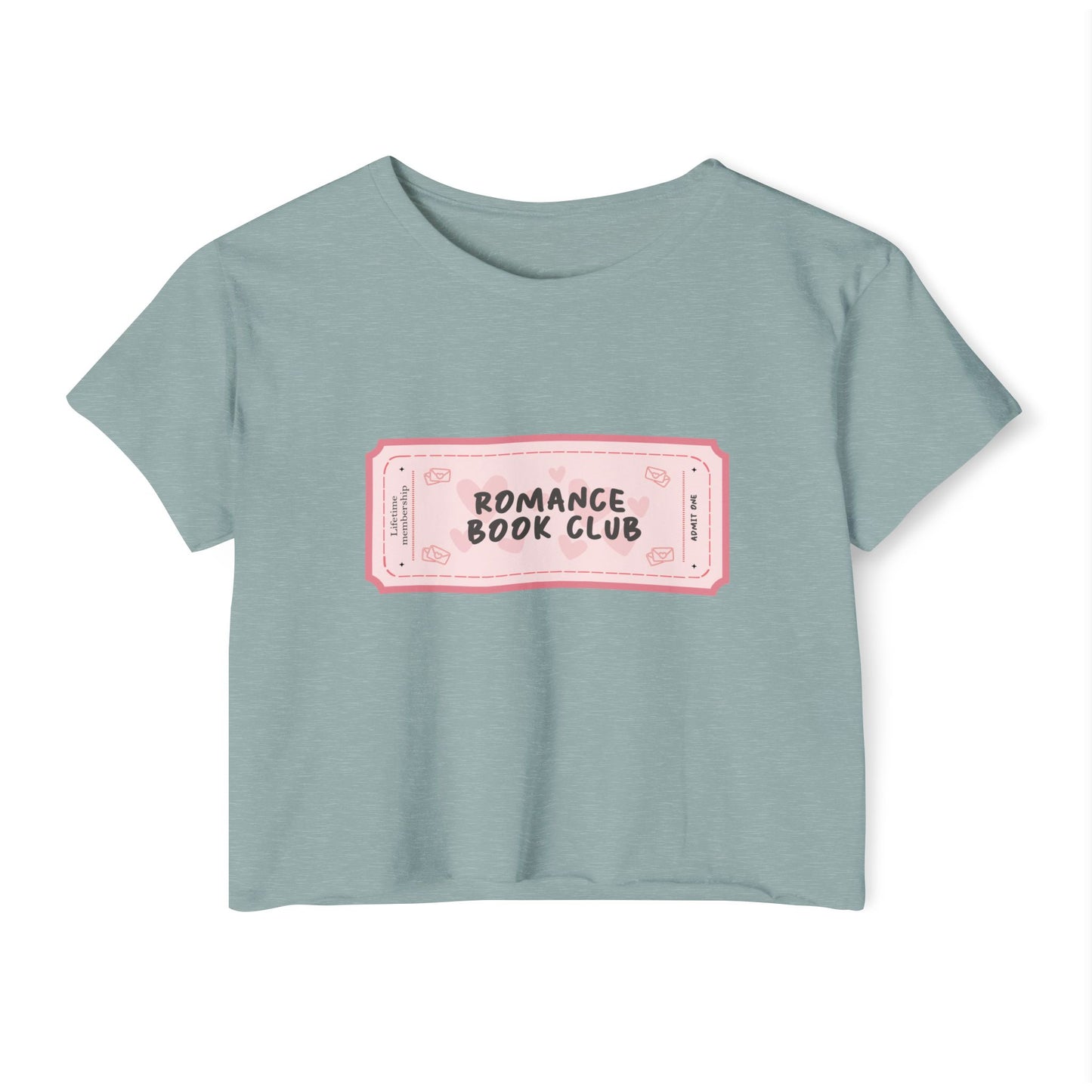 Romance Book Club Crop Top