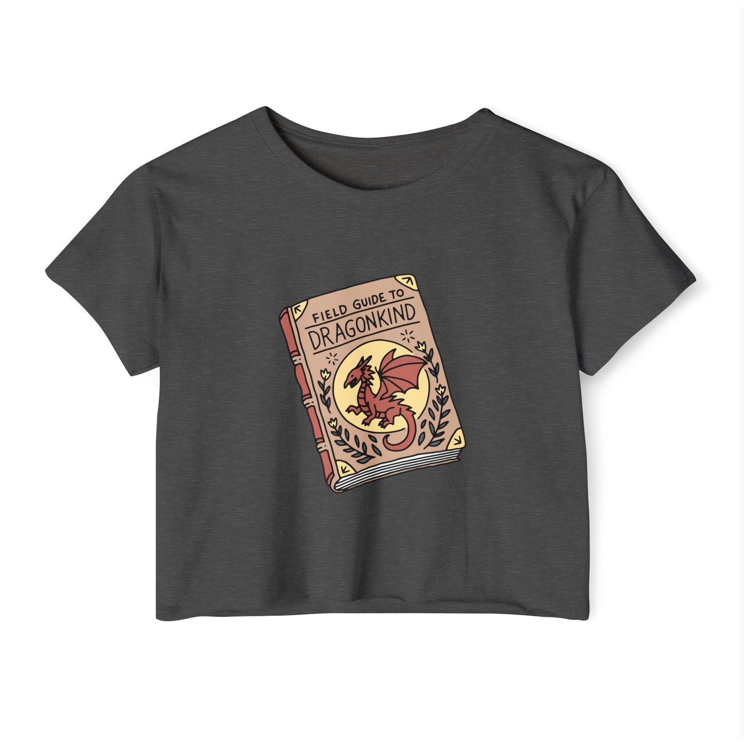 Field Guide to Dragonkind Crop Top