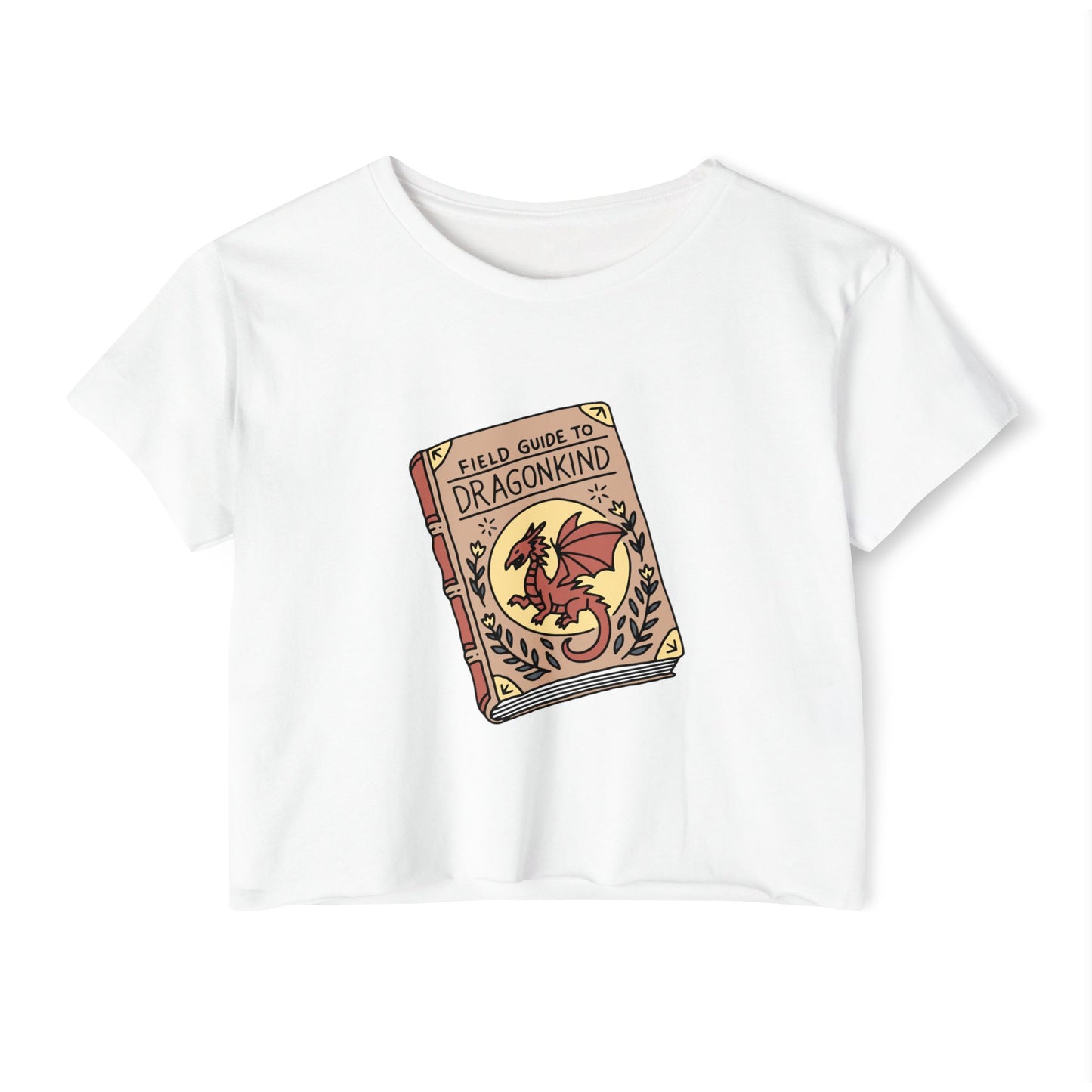 Field Guide to Dragonkind Crop Top