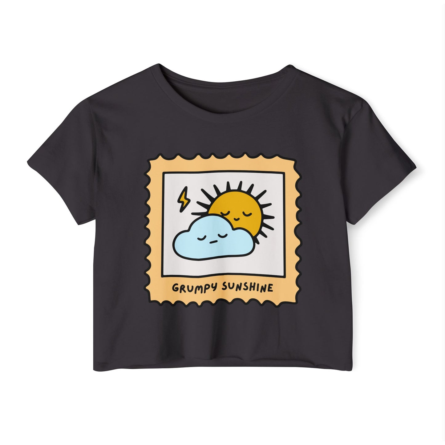 Grumpy Sunshine Crop Top