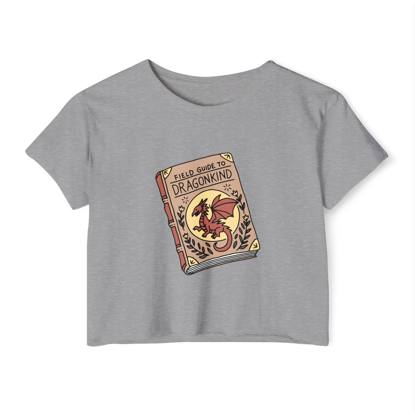 Field Guide to Dragonkind Crop Top