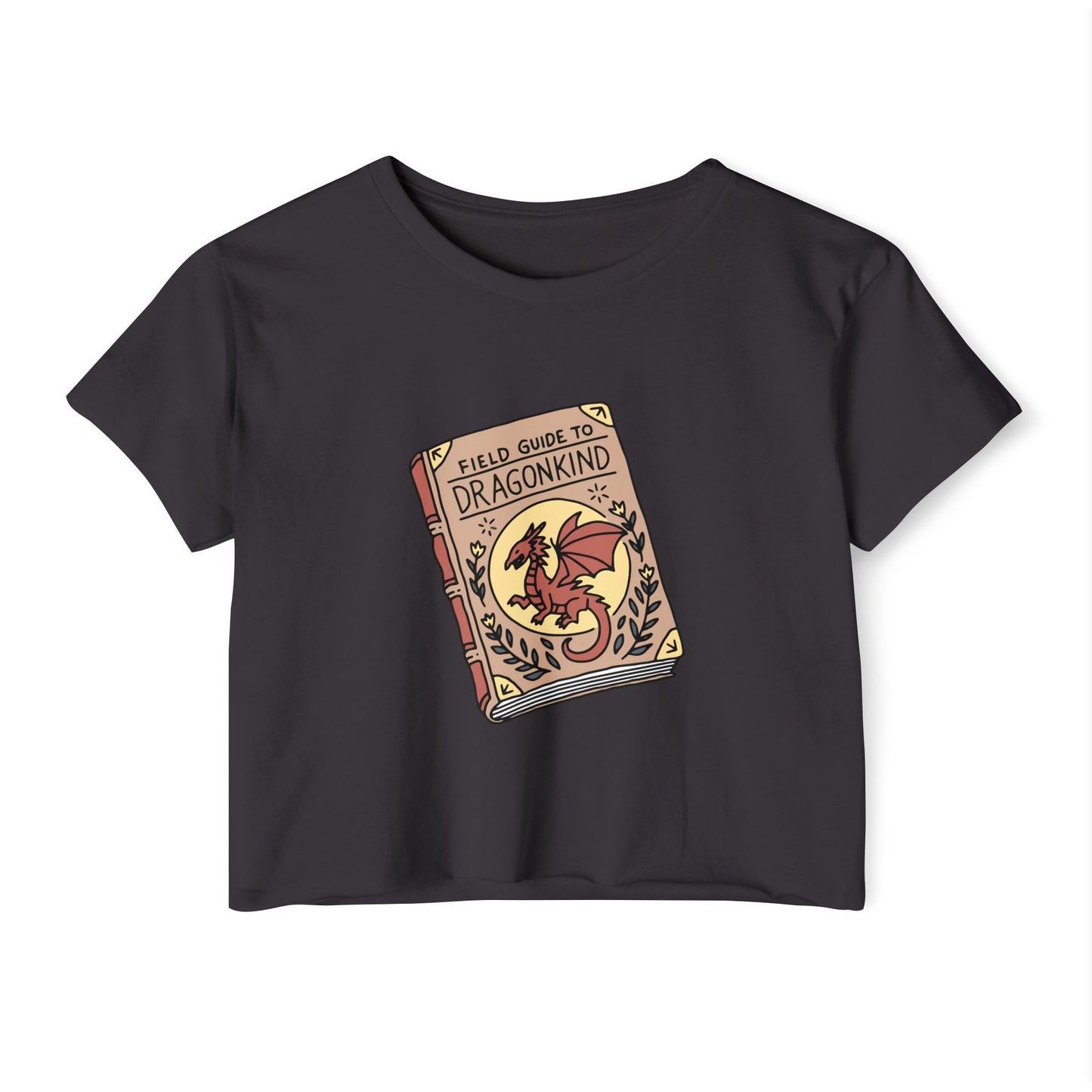 Field Guide to Dragonkind Crop Top