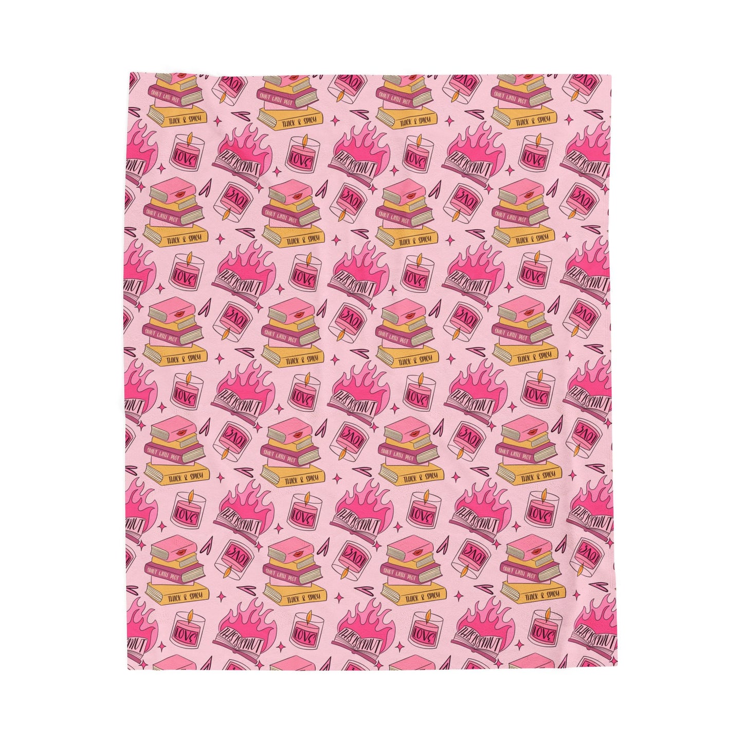 "Thick and Spicy" Velveteen Plush Blanket