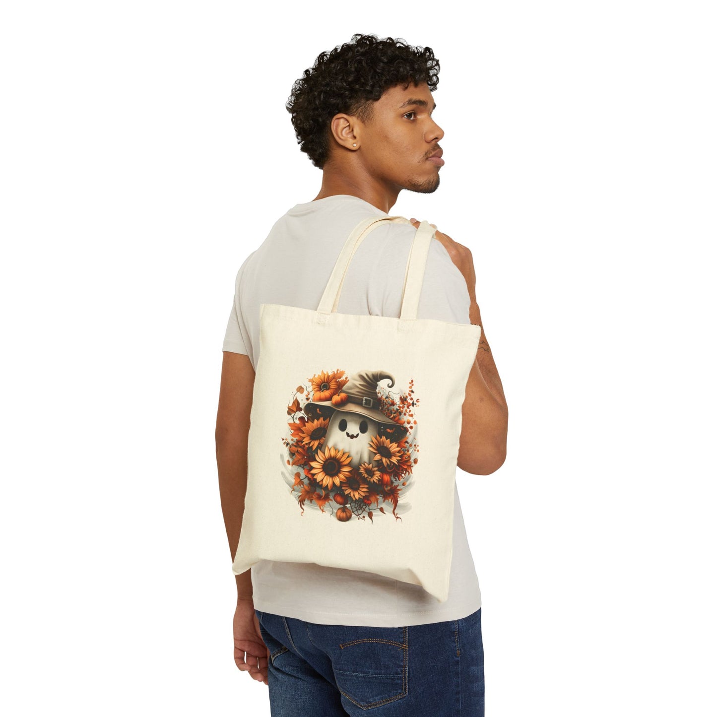 Witchy Whimsy Canvas Tote Bag