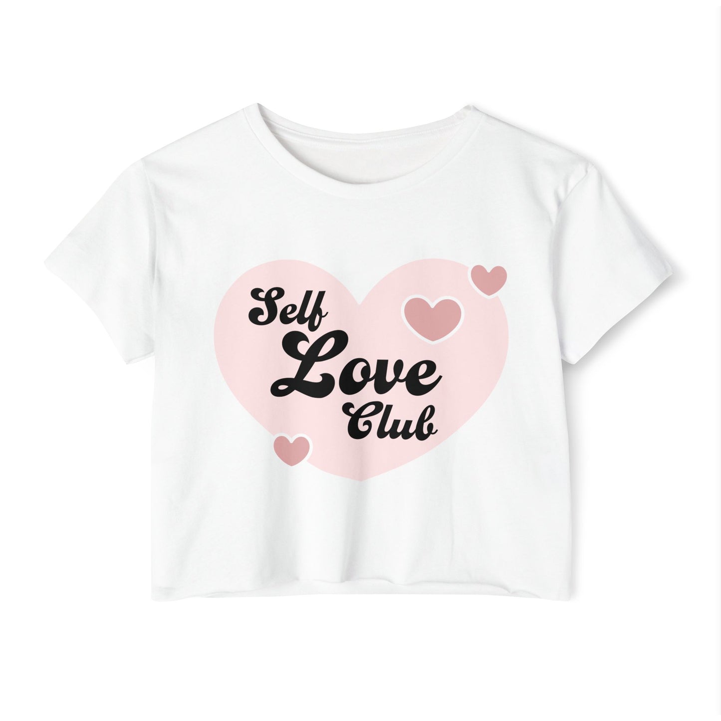 Self Love Club Crop Top