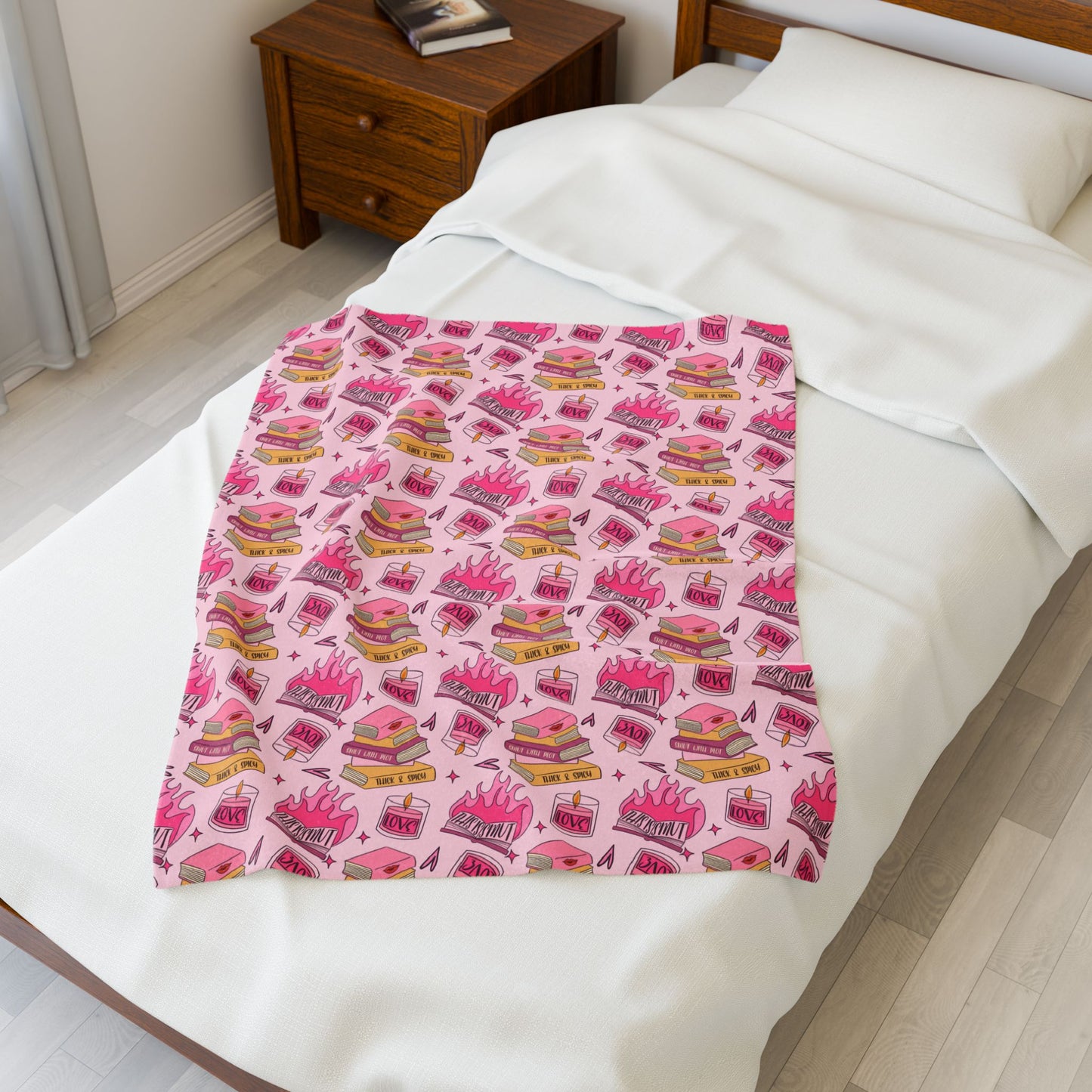 "Thick and Spicy" Velveteen Plush Blanket