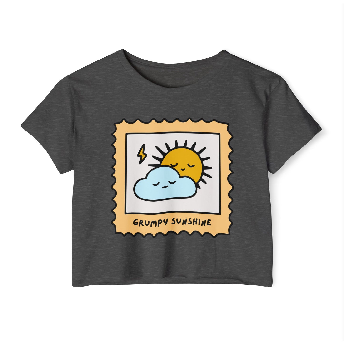 Grumpy Sunshine Crop Top