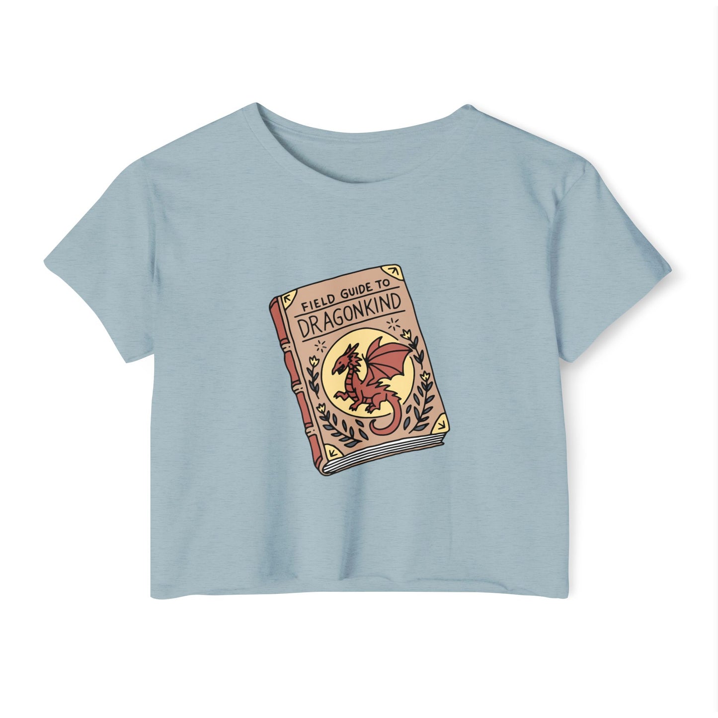 Field Guide to Dragonkind Crop Top