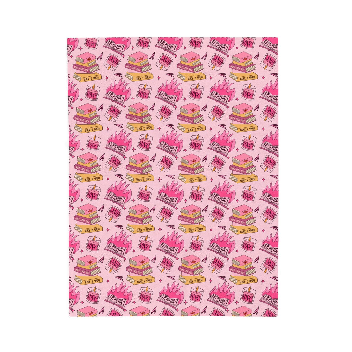 "Thick and Spicy" Velveteen Plush Blanket