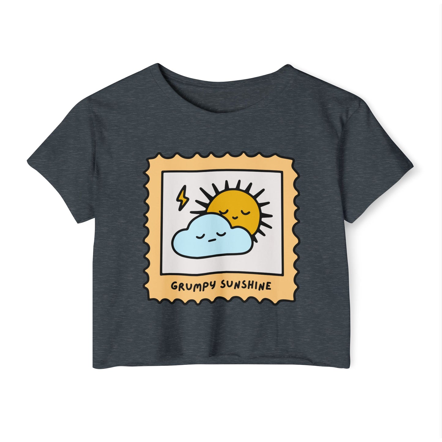 Grumpy Sunshine Crop Top