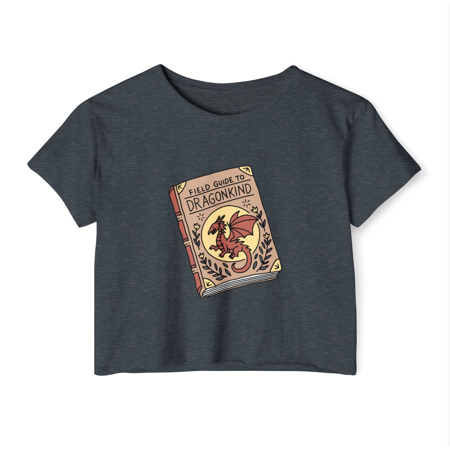 Field Guide to Dragonkind Crop Top