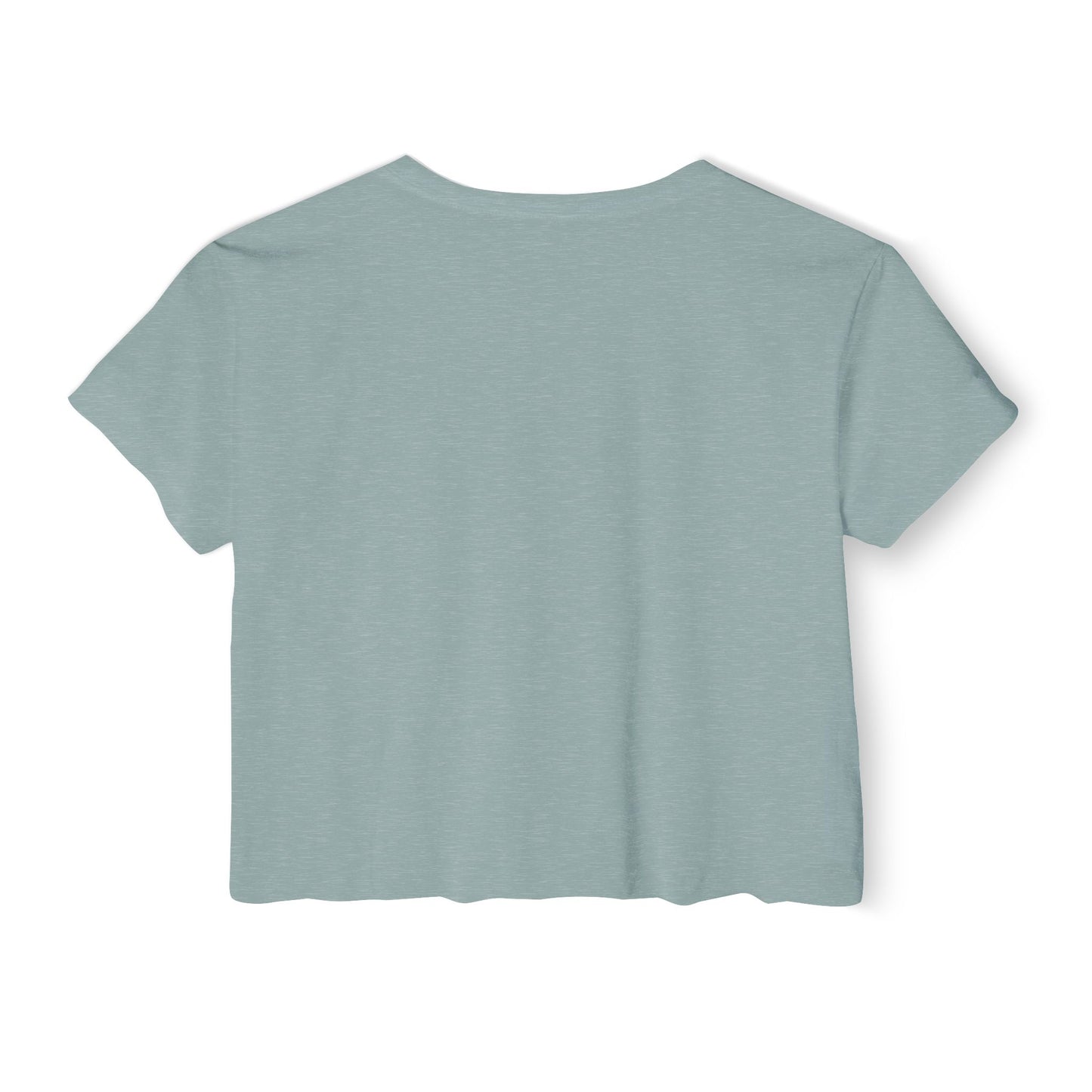 Vintage Winged Stack of Books Crop Top