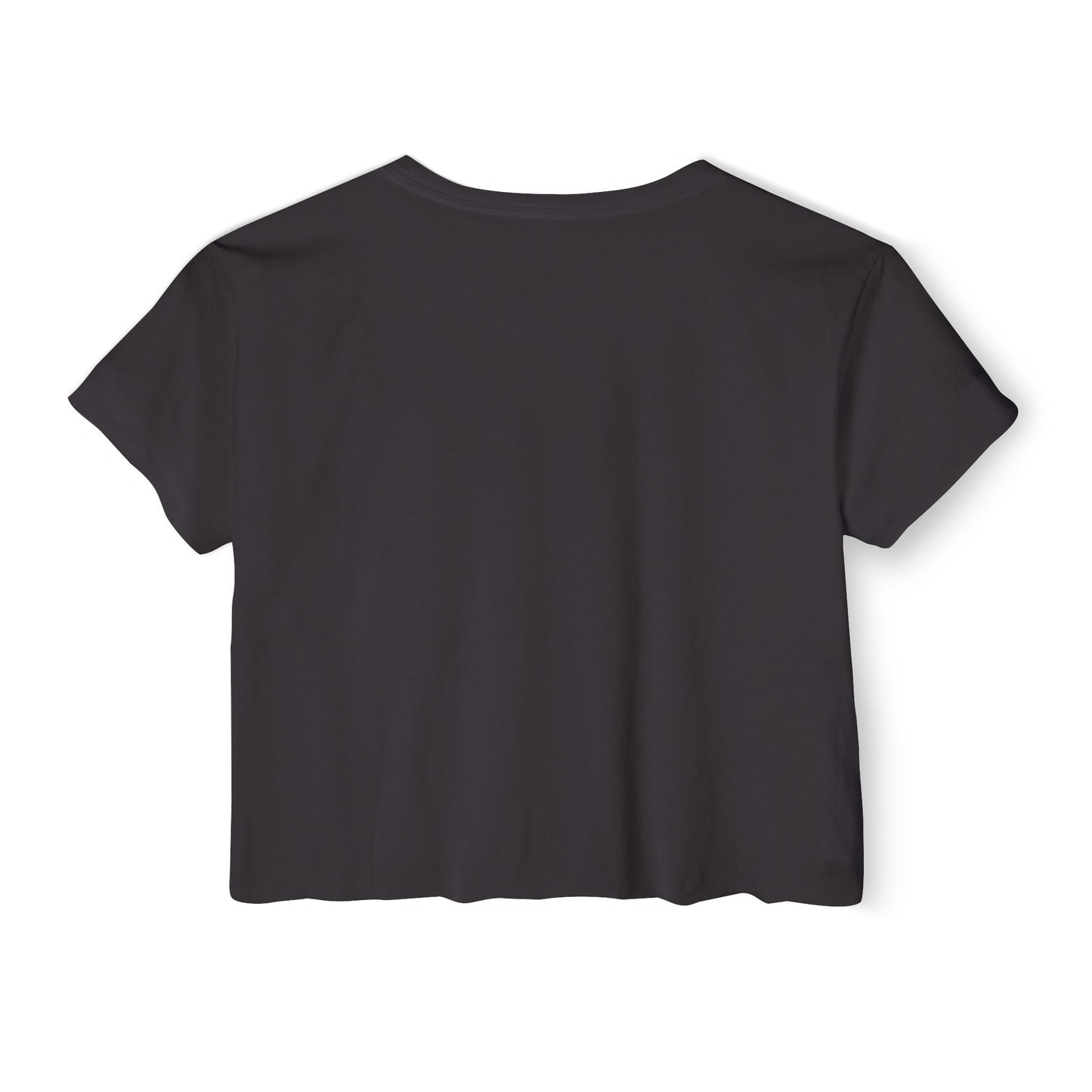 Vintage Winged Stack of Books Crop Top