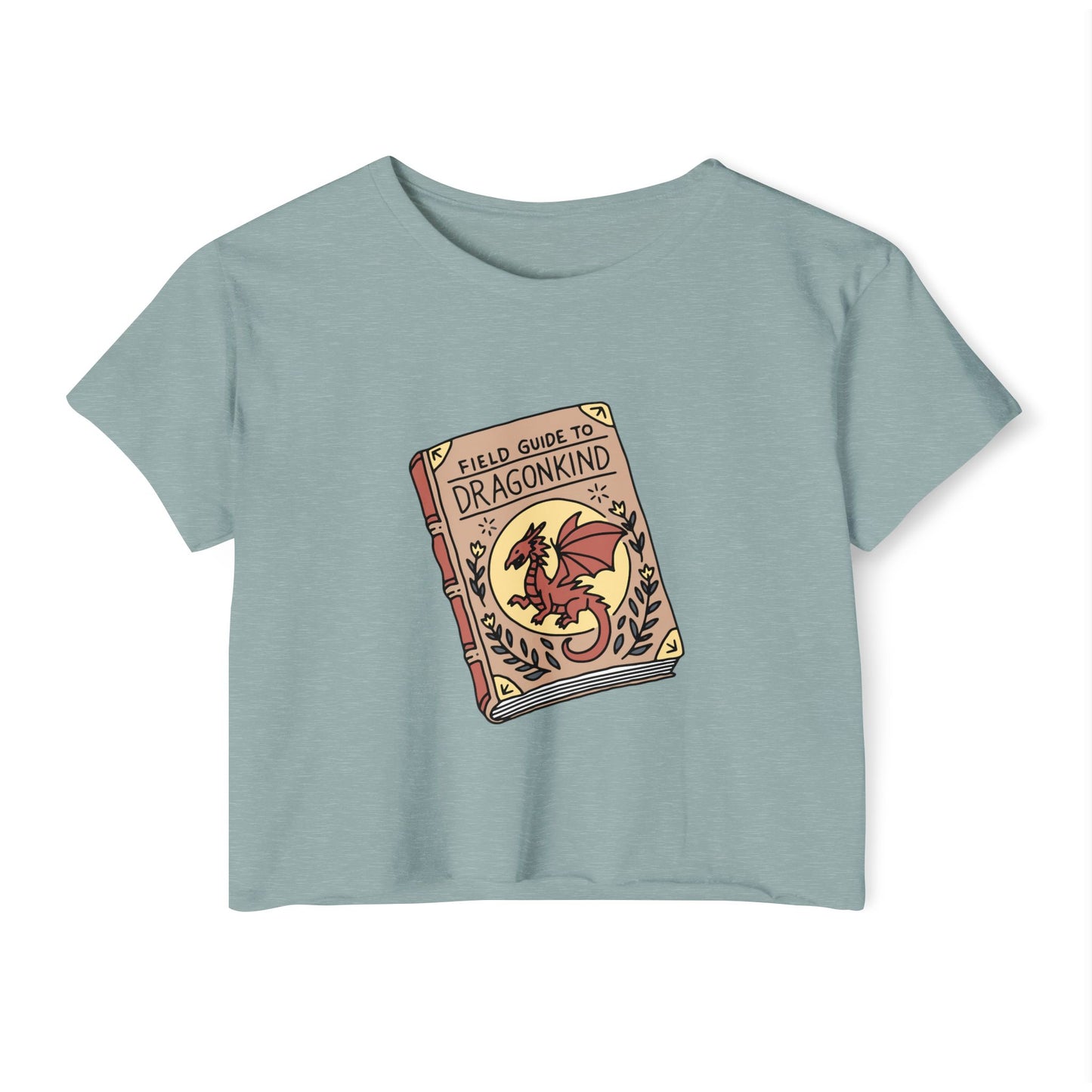 Field Guide to Dragonkind Crop Top