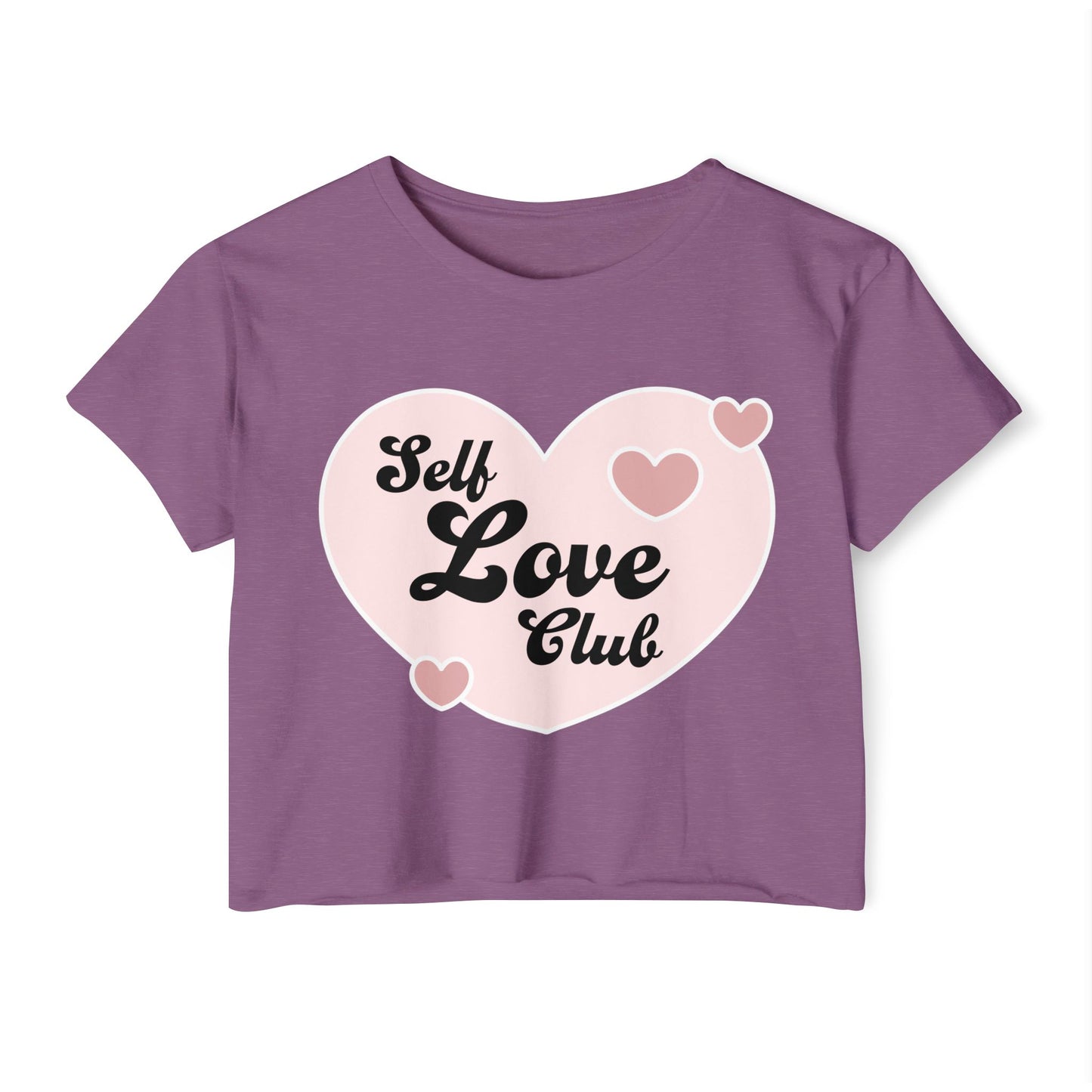 Self Love Club Crop Top