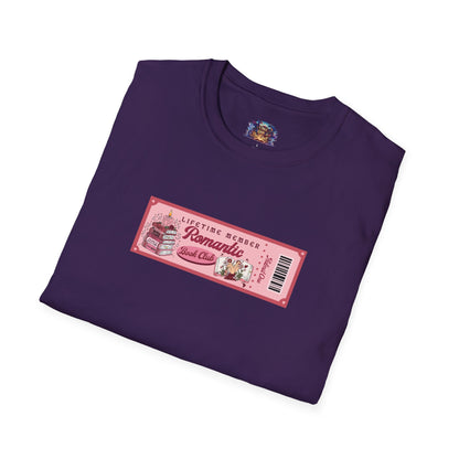 Lifetime Romantic Book Club Member T-Shirt