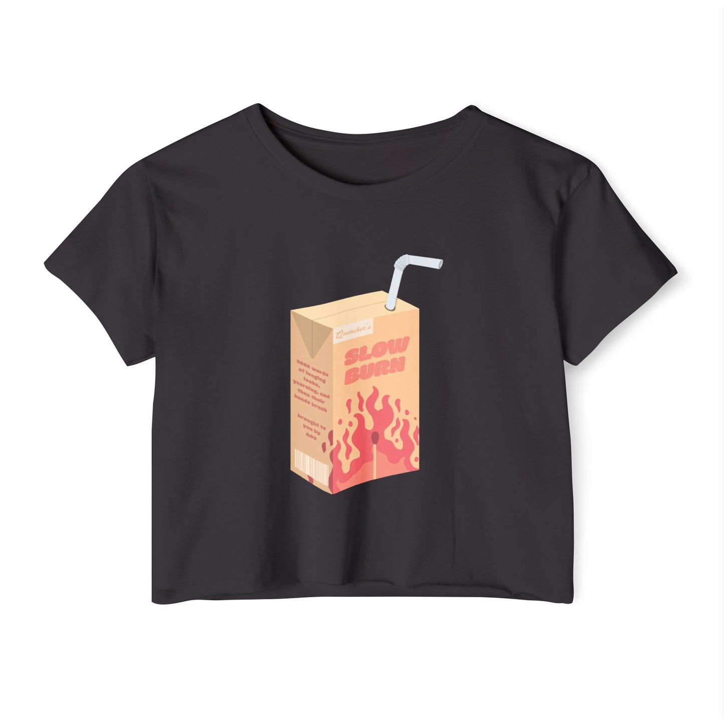 Slow Burn Juice Box Crop Top