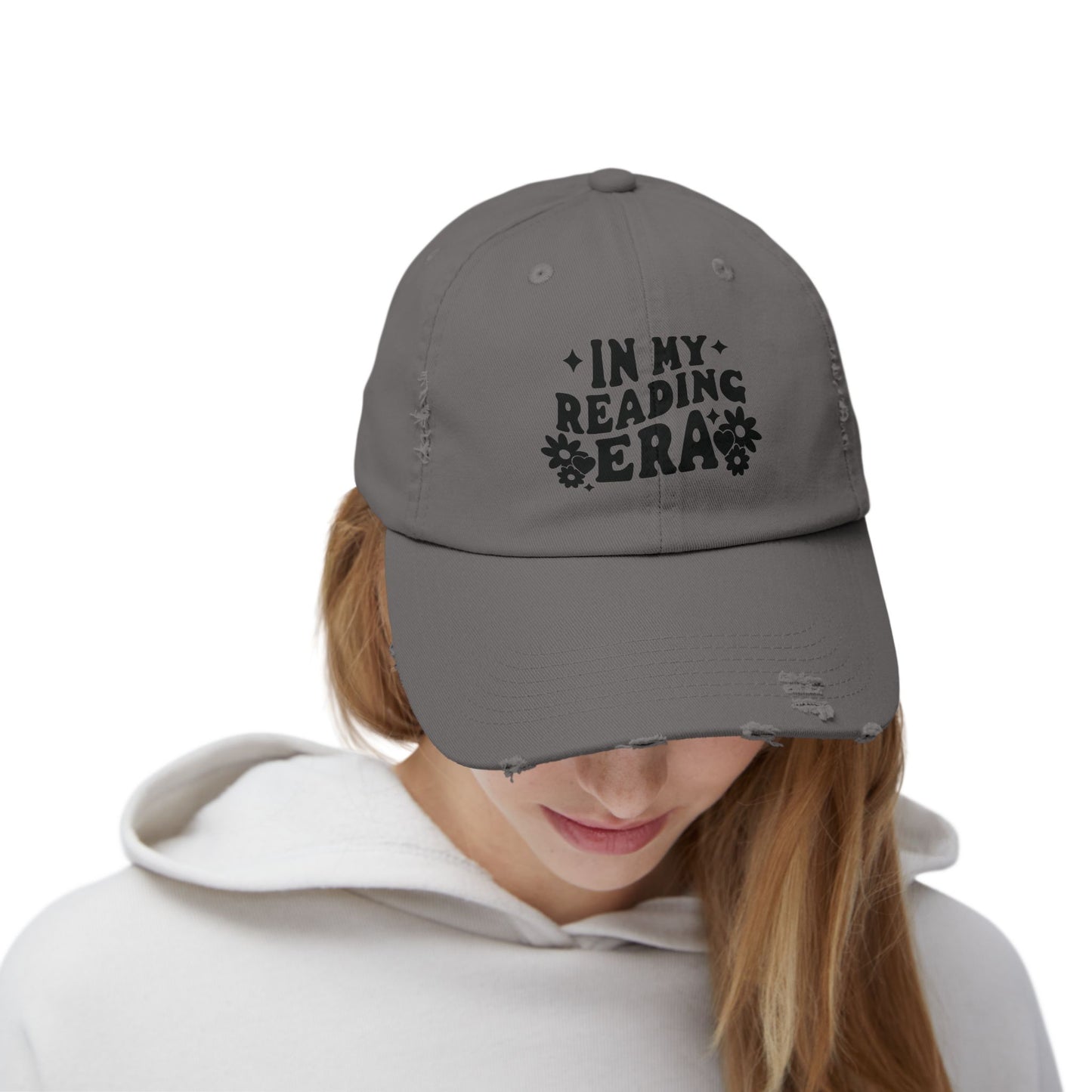 In My Reading Era Distressed Hat