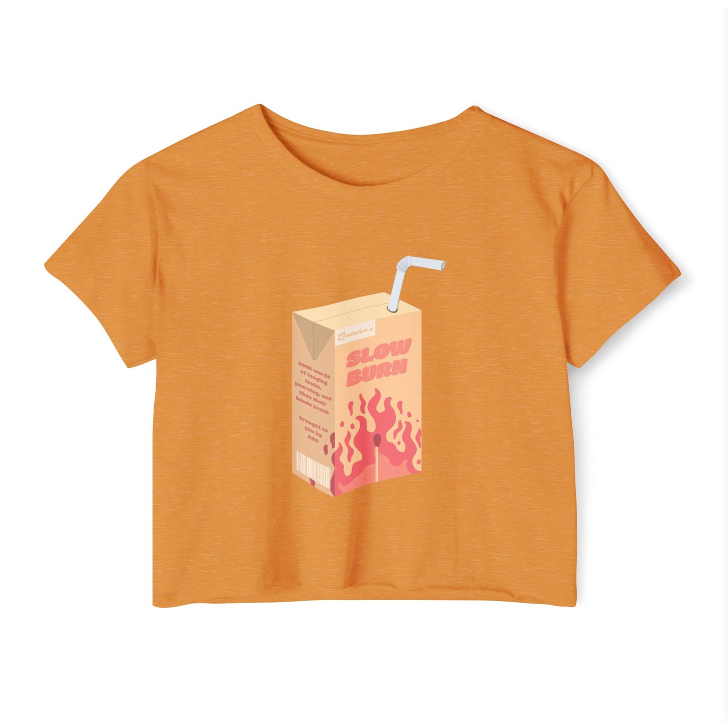 Slow Burn Juice Box Crop Top