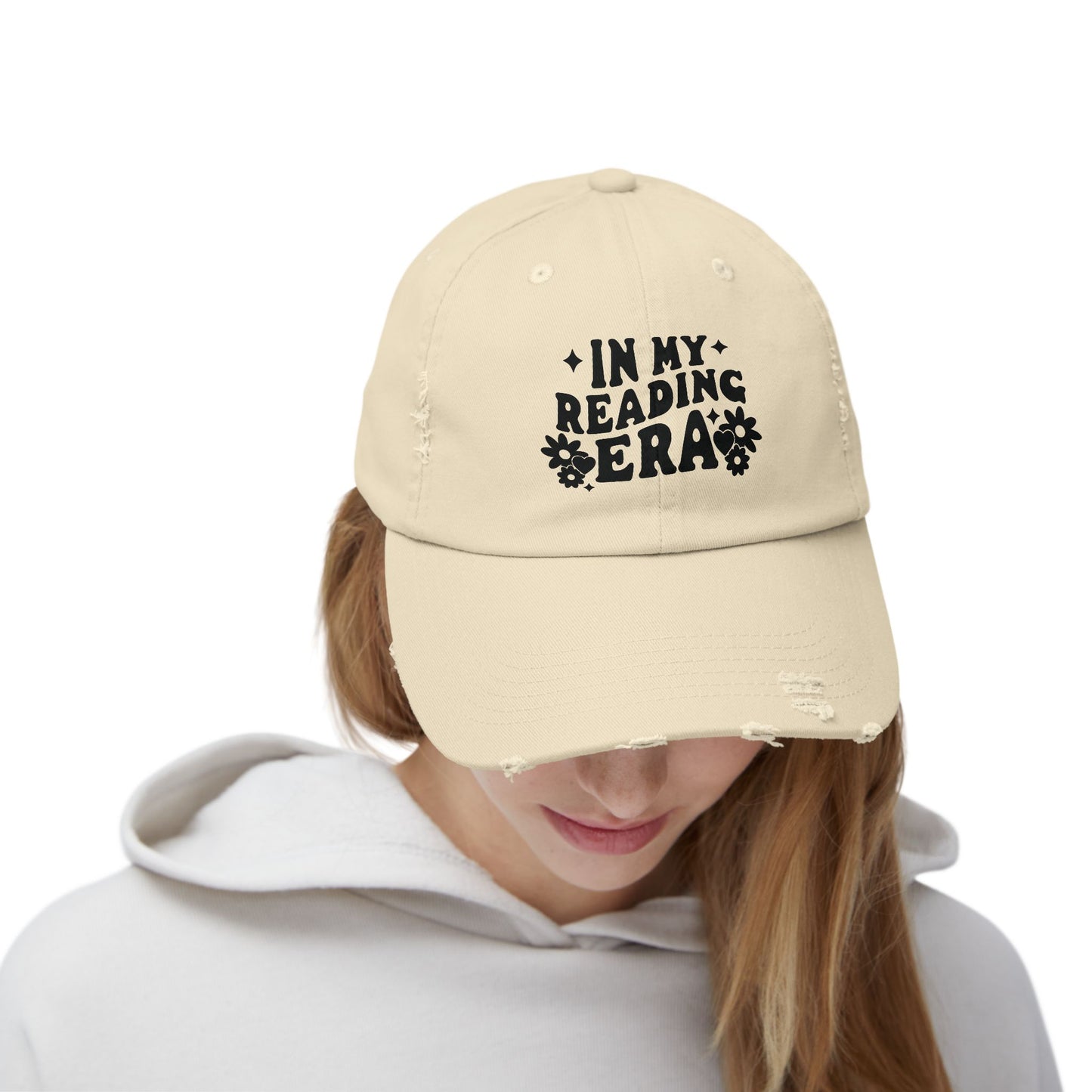 In My Reading Era Distressed Hat