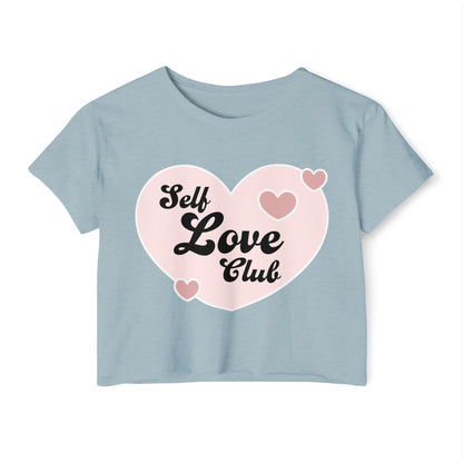 Self Love Club Crop Top