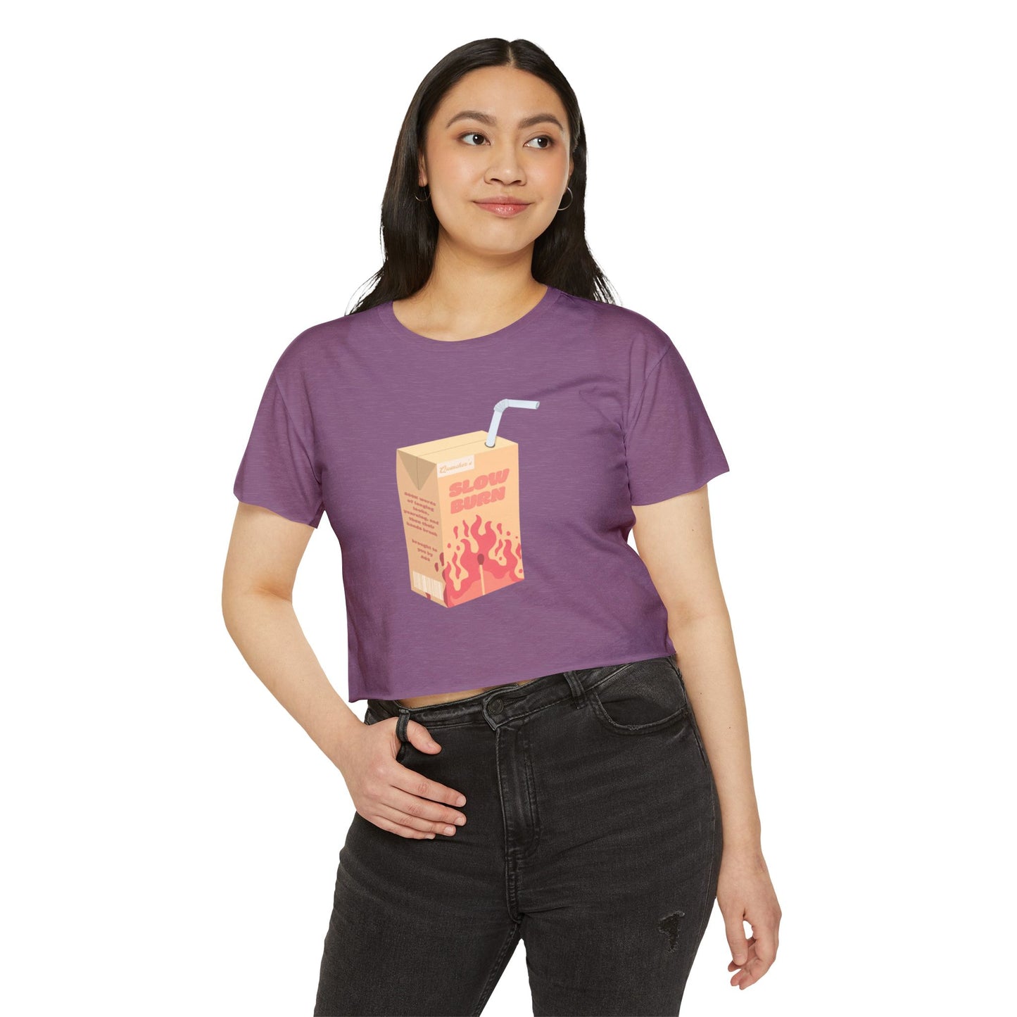 Slow Burn Juice Box Crop Top