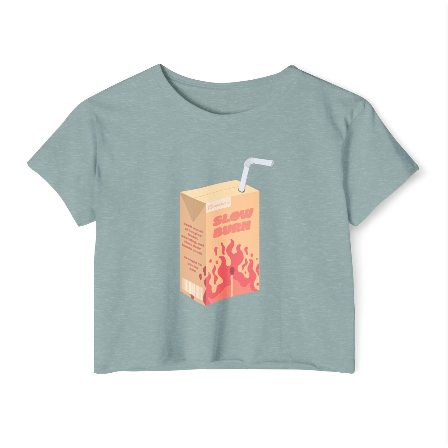 Slow Burn Juice Box Crop Top