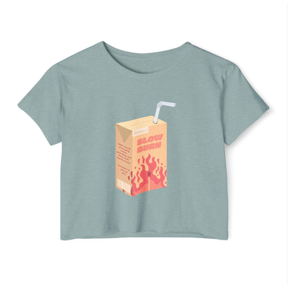 Slow Burn Juice Box Crop Top