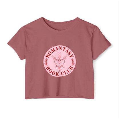 Romantasy Book Club Crop Top