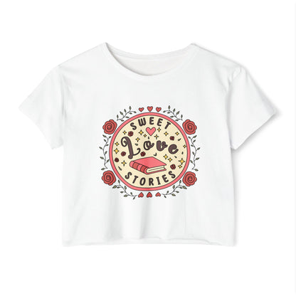 Sweet Love Stories Crop Top