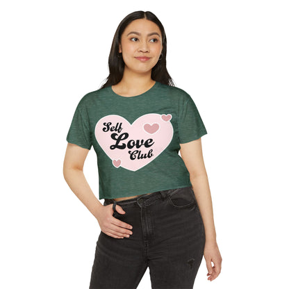 Self Love Club Crop Top