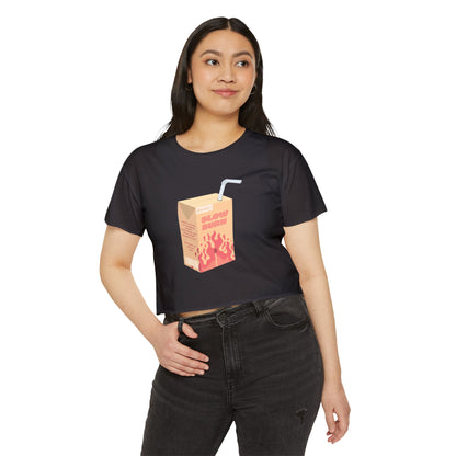 Slow Burn Juice Box Crop Top