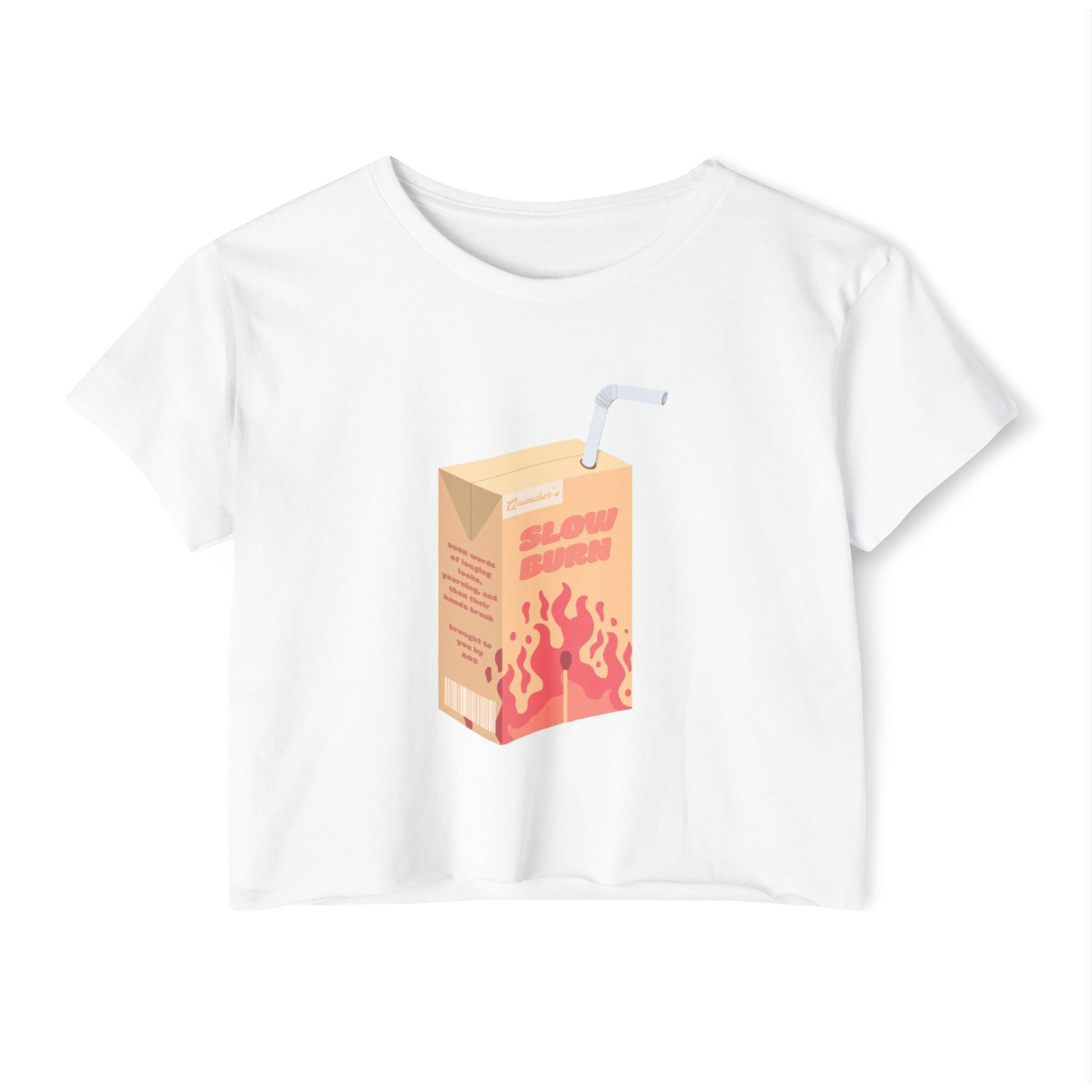 Slow Burn Juice Box Crop Top