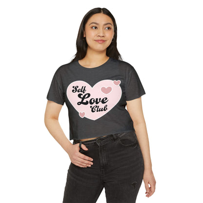 Self Love Club Crop Top