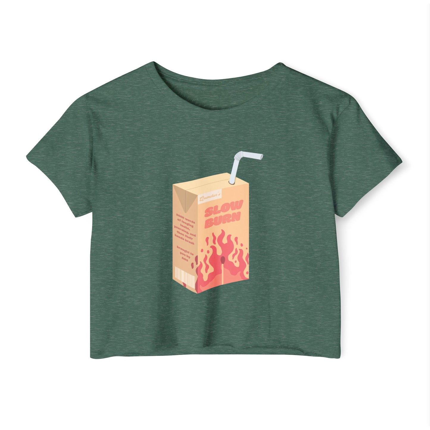 Slow Burn Juice Box Crop Top