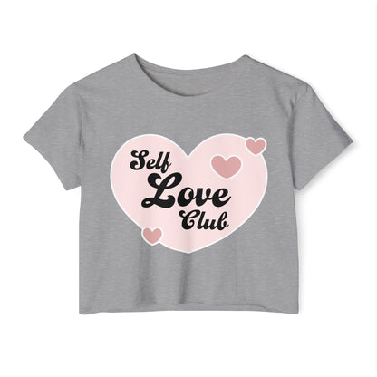 Self Love Club Crop Top