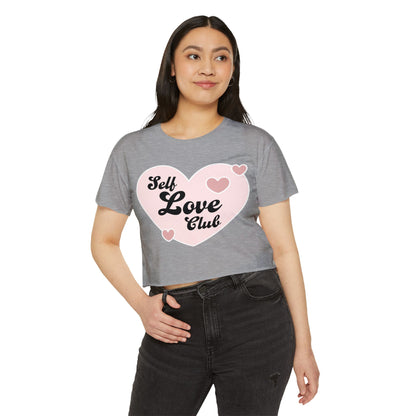 Self Love Club Crop Top