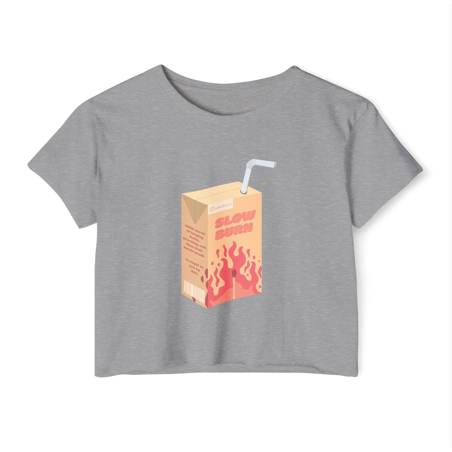 Slow Burn Juice Box Crop Top