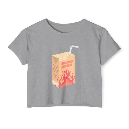 Slow Burn Juice Box Crop Top