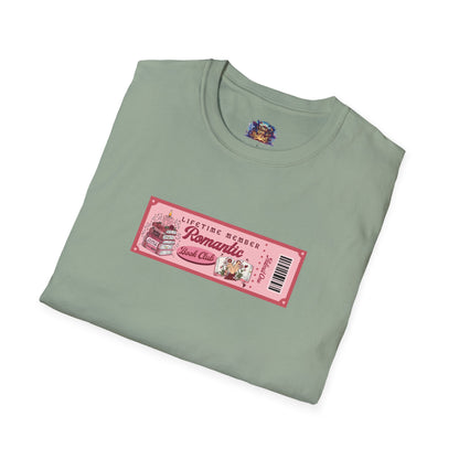 Lifetime Romantic Book Club Member T-Shirt