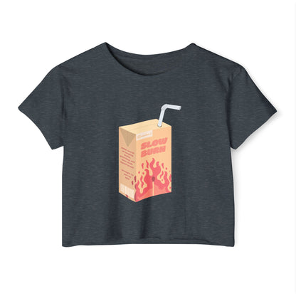 Slow Burn Juice Box Crop Top