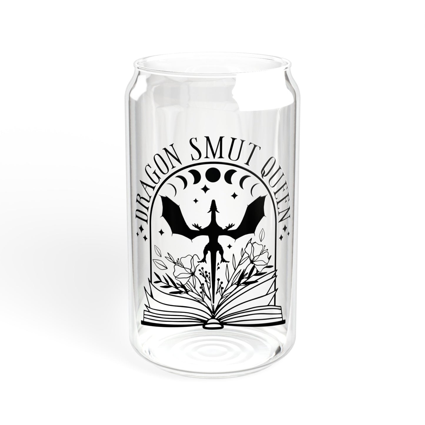 Dragon Smut Queen Sipper Glass, 16oz