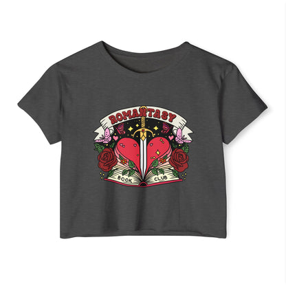 Romantasy Book Club Crop Top