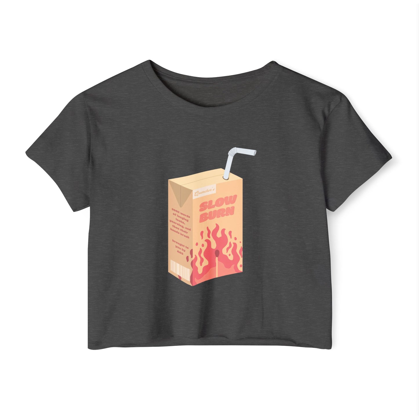 Slow Burn Juice Box Crop Top