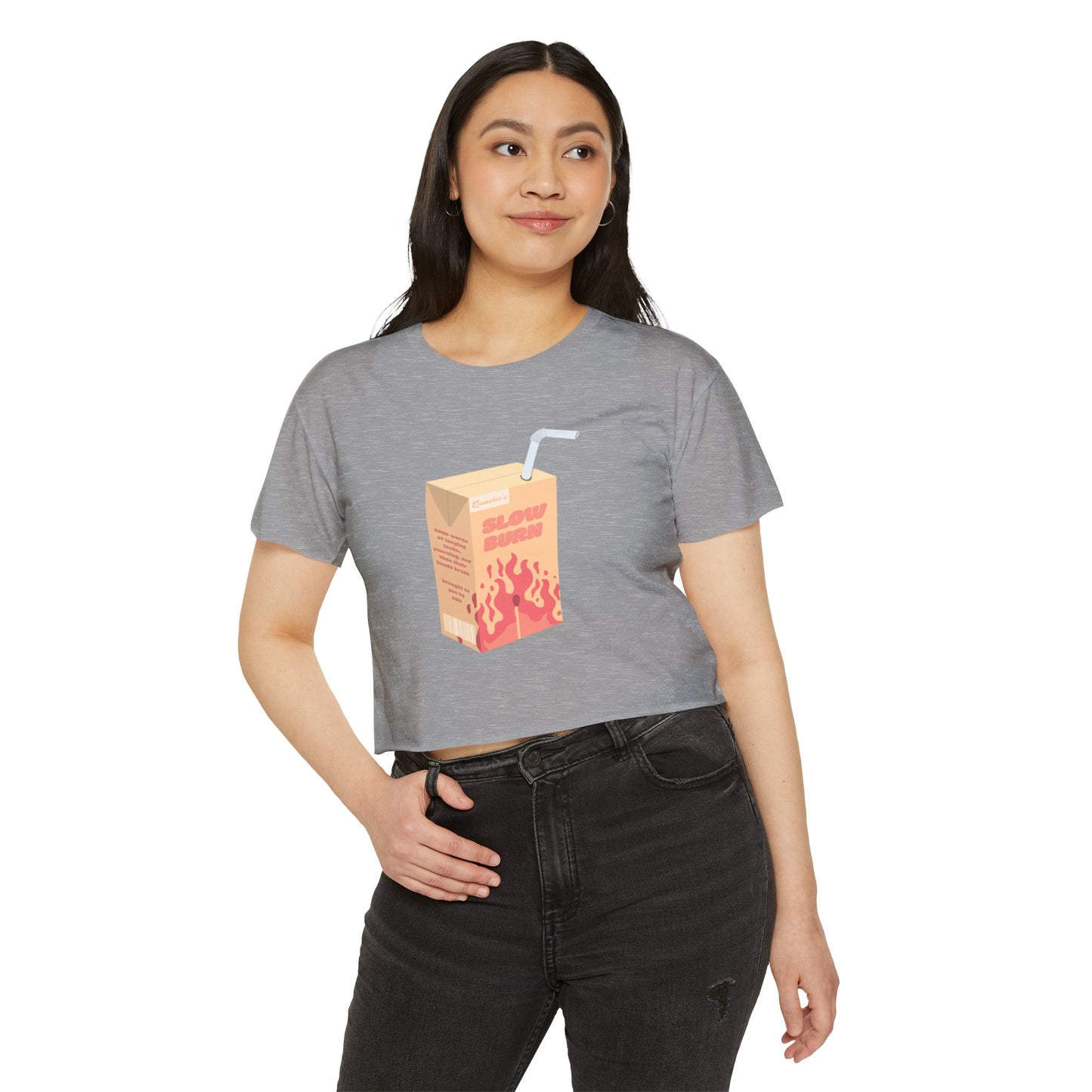 Slow Burn Juice Box Crop Top