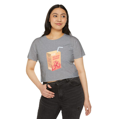 Slow Burn Juice Box Crop Top