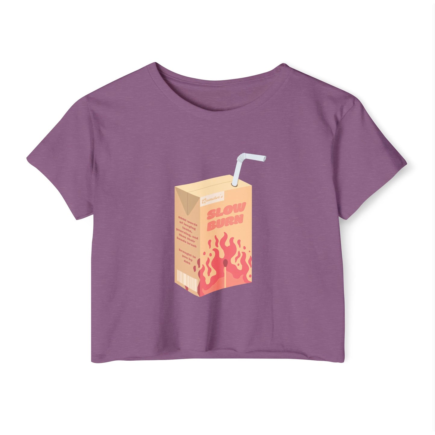 Slow Burn Juice Box Crop Top