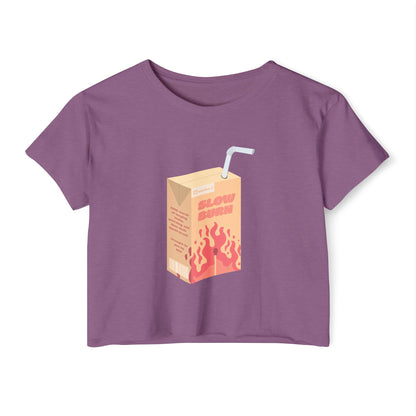Slow Burn Juice Box Crop Top