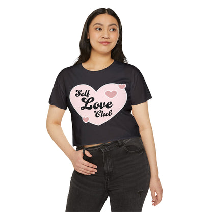 Self Love Club Crop Top