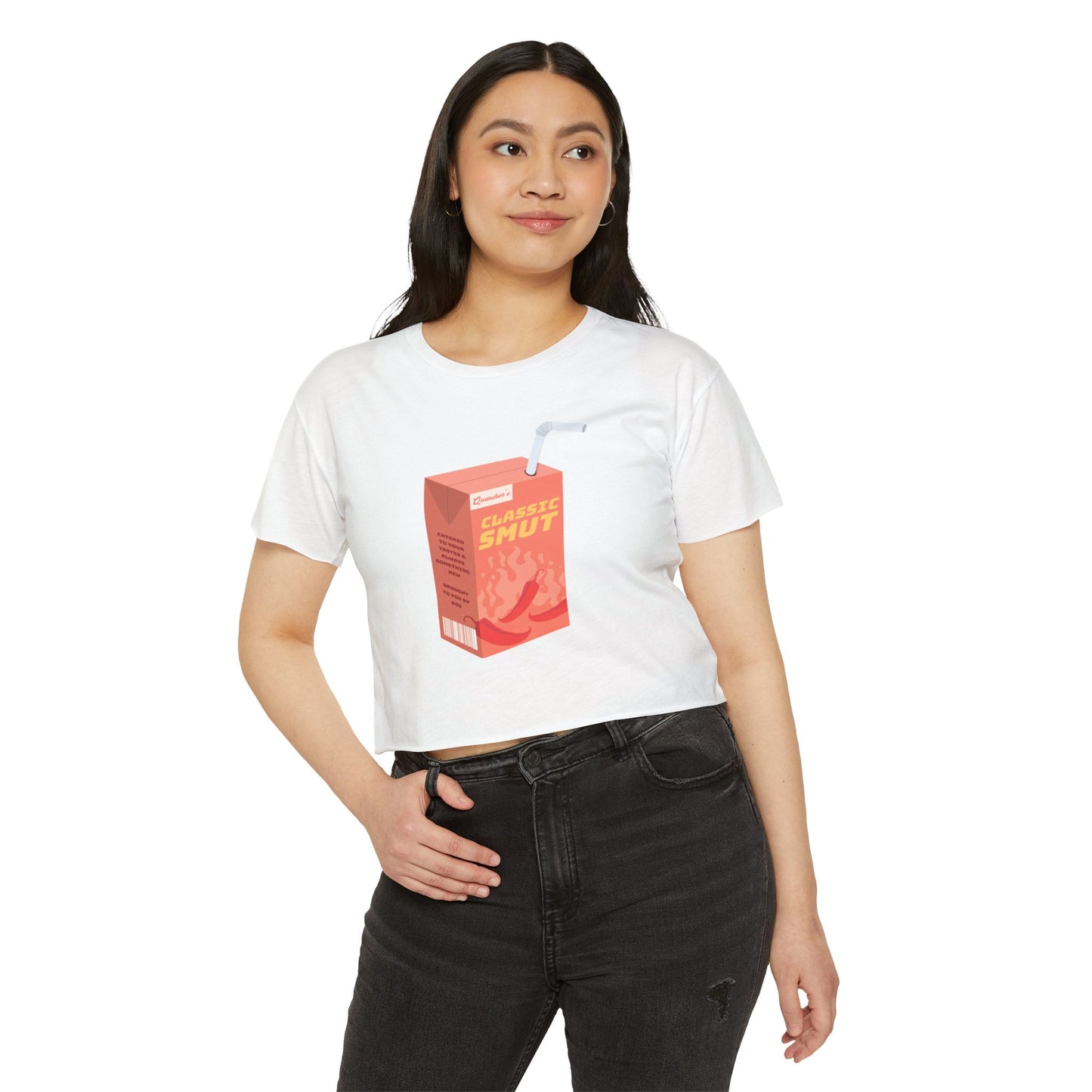 Classic Smut Juice Box Crop Top